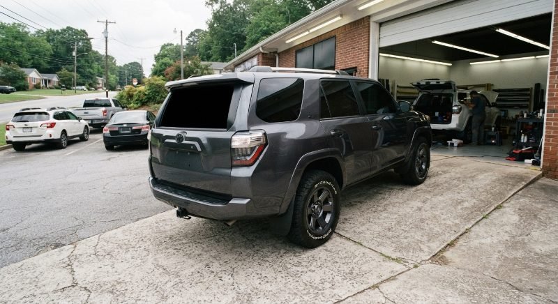 car window tinting project in Sandy Springs